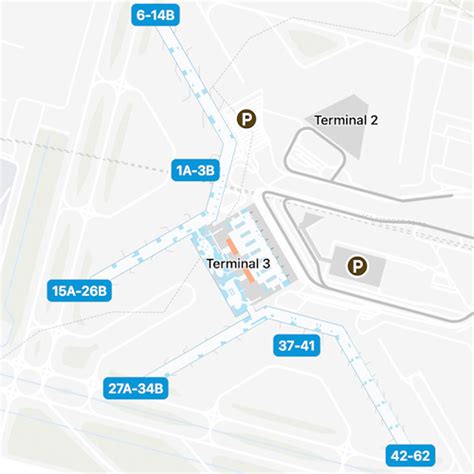 New Delhi Indira Gandhi Airport Map | DEL Terminal Guide