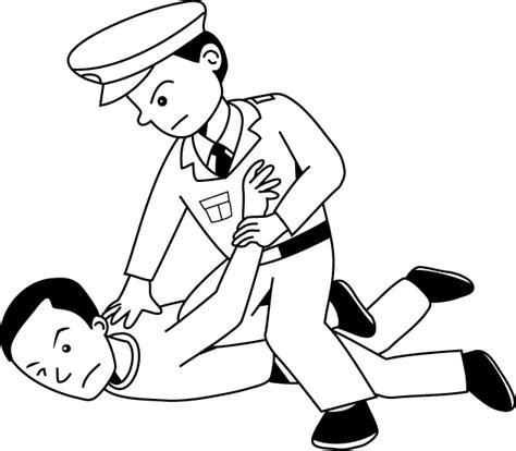 Rights Related To Arrest Clipart