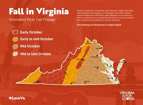 Virginia Fall Foliage Map | Images and Photos finder