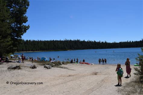 North Twin Lake - Swimming & Fishing | Cascade Lakes Highway - Oregon Discovery