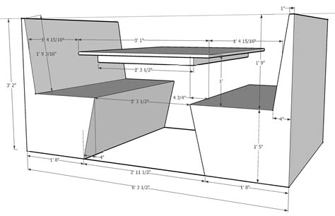 Cafe Booth Dimensions - Best Design Idea