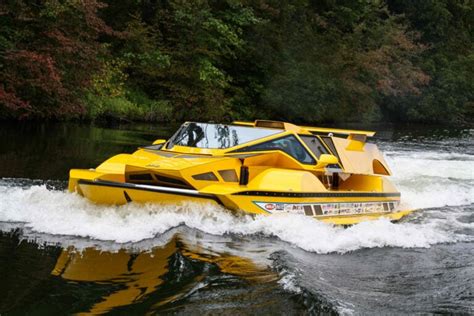 The Amphibious Dobbertin HydroCar - A $1 Million Dollar 762 HP Boat/Car Hybrid