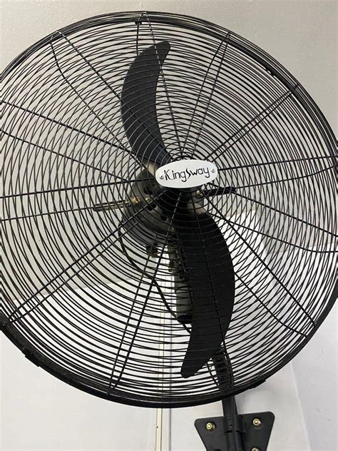 Industrial Wall Fan, Furniture & Home Living, Lighting & Fans, Fans on ...