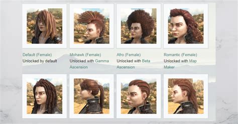 Hairstyles Ark / Ark Scorched Earth Checking Out The Hair Update /W ... - Stealthic custom ...