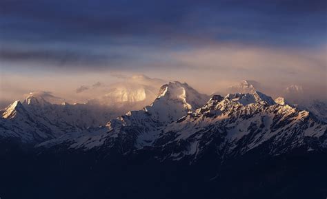 landscape, Nature, Himalayas, Nepal, Mountain, Sunrise, Snowy Peak, Mist, Sunlight Wallpapers HD ...