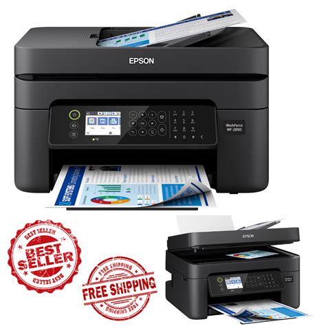 Epson All-in-One Wireless Color Printer Copier Scanner Fax Machine ...