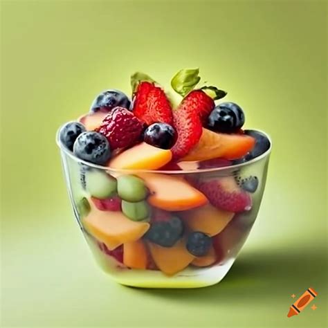 Colorful fruit salad