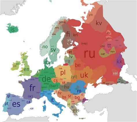 Languages of Europe - Wikipedia