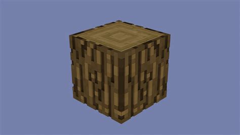 Minecraft Oak Wood Log - Minecraft Tutorial & Guide