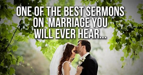 One of the best sermons on marriage you will ever hear... - Gospel Spam