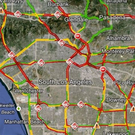 Traffic Map Los Angeles – Map Of The World