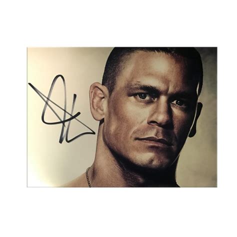 John Cena WWE Signed Photograph (Close Up) | Taylormade Memorabilia | Sports Memorabilia Australia