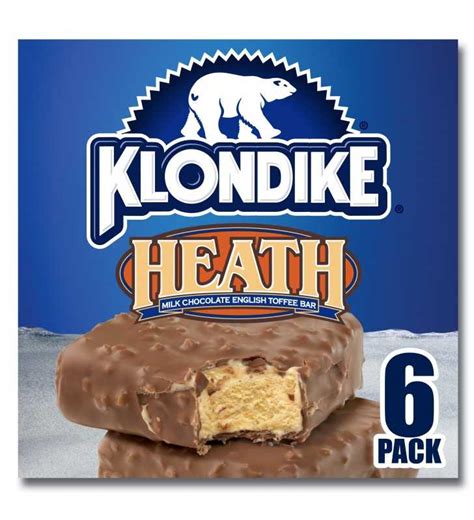 Klondike Heath Toffee Ice Cream & Frozen Dessert Bars 4 oz