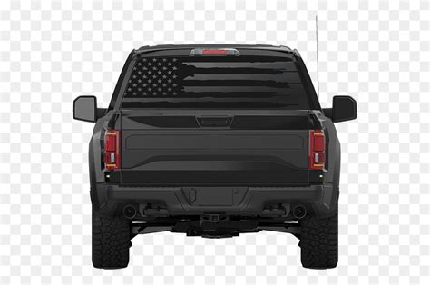 Truck Back Window Decals, Pickup Truck, Vehicle, Transportation HD PNG ...