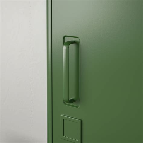 IDÅSEN High cabinet with drawer and doors, dark green, 45x172 cm - IKEA