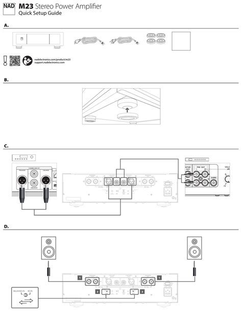 NAD M23 QUICK SETUP MANUAL Pdf Download | ManualsLib