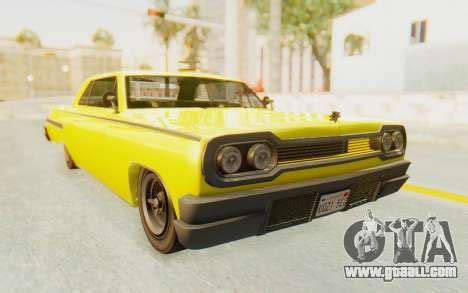 GTA 5 Declasse Voodoo for GTA San Andreas