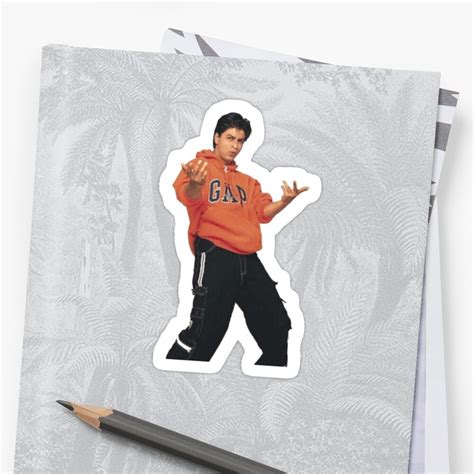 "Shahrukh Khan (Rahul) - KKHH" Sticker by mehakverma | Redbubble