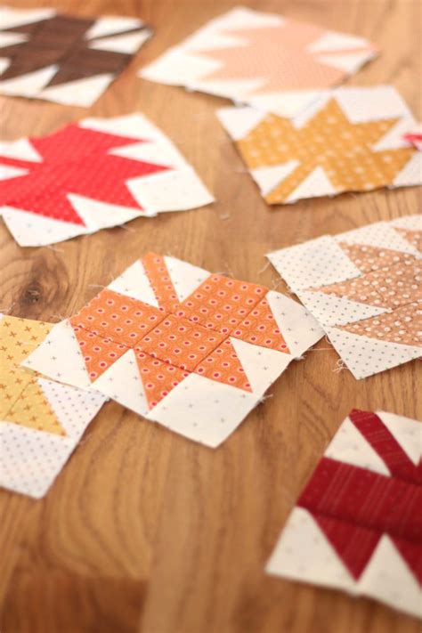 Maple Leaf Quilt Block Tutorial | Quilting | Diary of a Quilter Quilting Tutorials, Quilting ...