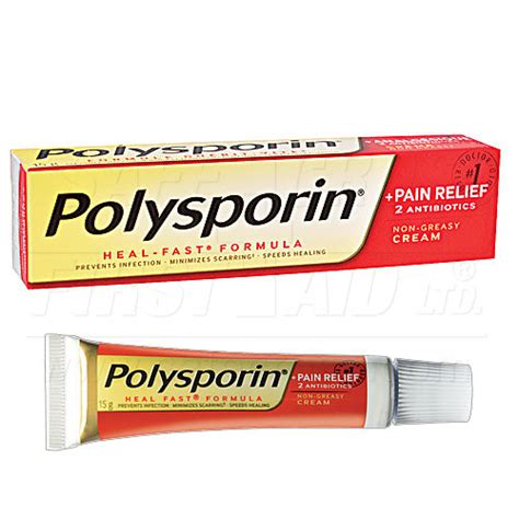 Burn Cream Antibiotic Polysporin 15 Grams