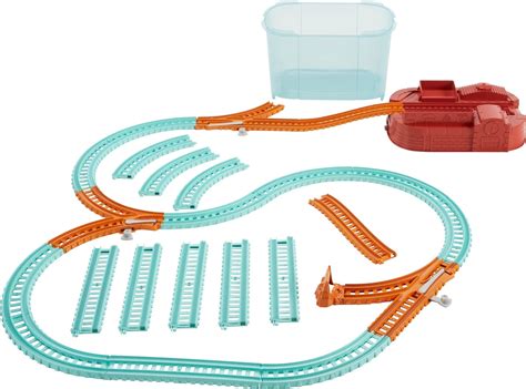 Buy Thomas & FriendsToy Train Set for Kids Trackmaster Builder Bucket Storage Container with 25 ...