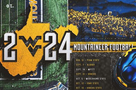 Wvu Football Schedule 2024 Printable Free - Mei Dorette