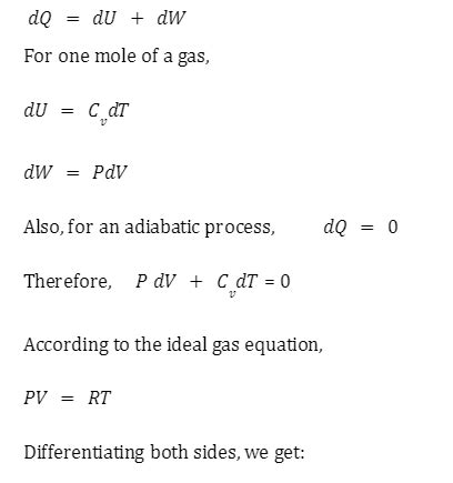 Adiabatic Process Derivation Formula Examples Equation – NBKomputer