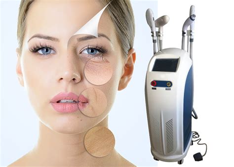 Multi Function IPL Laser Hair Removal Machine Skin Lifting 2200W Power 10MHz RF Frequency