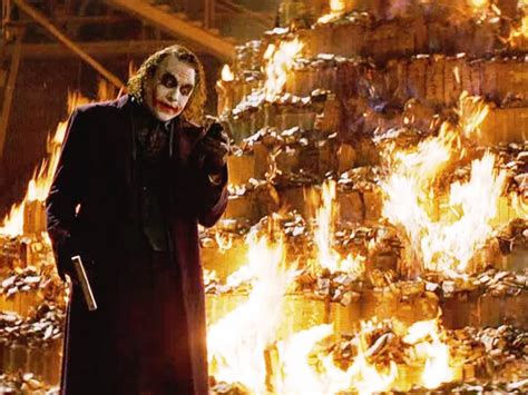 Joker burning money Blank Template - Imgflip