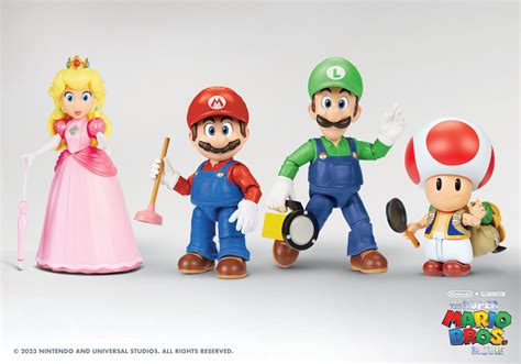 The Super Mario Bros. Movie: Jakks Pacific Reveals New Toy Line