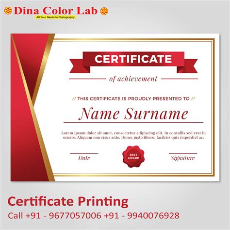 Paper certificate modern diploma template download on pngtree – Artofit