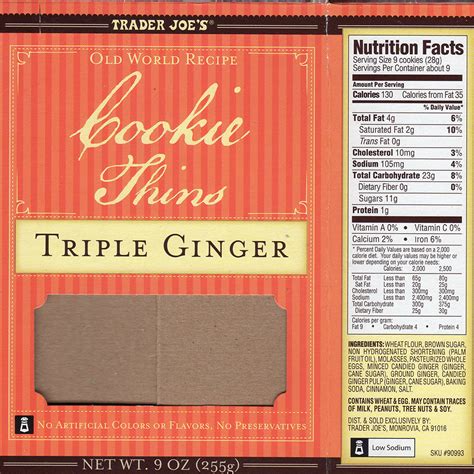 Review: Trader Joe’s Triple Ginger Cookie Thins – Shop Smart