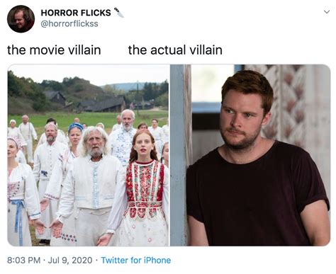 Midsommar | The Movie Villain / The Actual Villain | Know Your Meme