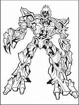 Decepticon coloring Pages sketch template