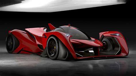 The Ferrari F413 is a single-seat electric hypercar concept with an outrageously futuristic ...