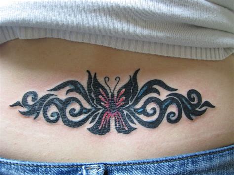 20 Awesome Lower Back Tribal Tattoos | Only Tribal