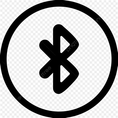 Vector Icono De Bluetooth PNG , Bluetooth, Icono De Bluetooth, Circle PNG y Vector para ...