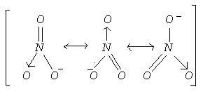 Draw the resonating structures of nitrate ion. Calculate the bond order of N-O. - il9eshl77