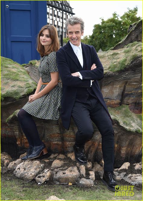 Jenna Coleman Dotes on 'Doctor Who' Co-Star Peter Capaldi: 'He's A ...