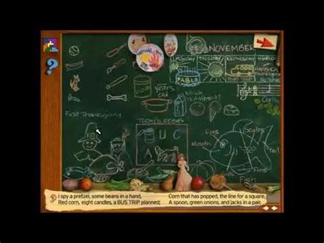 November/Chalkboard - I Spy School Days - YouTube