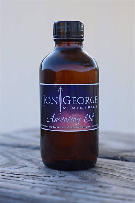 Anointing Oil - Jon George Ministries