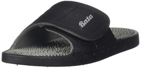 Buy Bata Men's Alfred Black Slipper-7 Kids UK (8726490) at Amazon.in