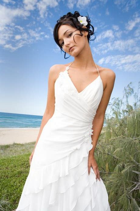 Casual beach wedding dress ideas