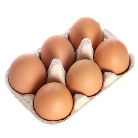 Free Range Eggs - Brown Large (6) - Heddens of Woodtown Farm