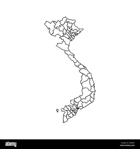 Vietnam map vector design template illustration Stock Vector Image ...