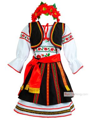 Romanian traditional clothing - national folk costumes | RusClothing.com