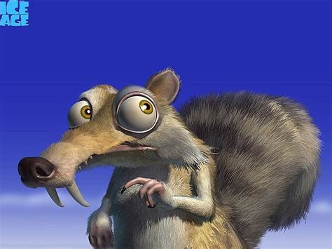 Ice Age Scrat, 3d animation, 20th century fox, graphics, scrat, ice age, HD wallpaper | Peakpx