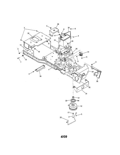 Craftsman Zero-Turn Mower Parts Diagram - alternator