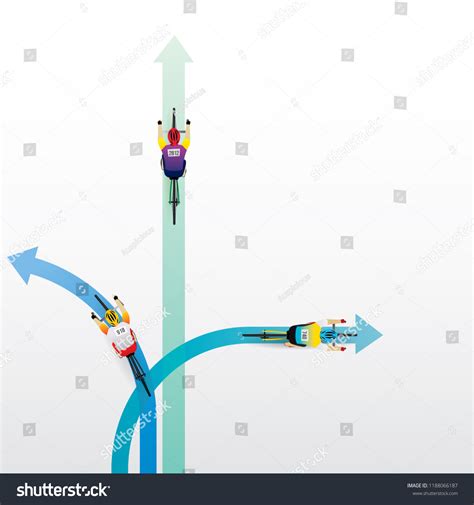 Top View Racing Bicycle Vector Illustration Stock Vector (Royalty Free) 1188066187 | Shutterstock