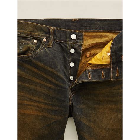 Lyst - Rrl Slim-Fit Selvedge Jean in Brown for Men